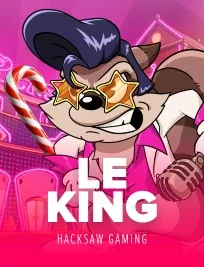 Le King slot cover at Neptune Play Casino, 96.2% RTP