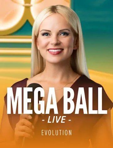 Mega Ball live table at Neptune Play Casino, 95.15% RTP